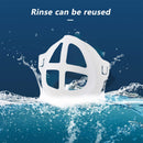 3D Mask Bracket - Oceantree Inner Support Frame for Face Mask Protect Lipstick, More Space Nose Protection Stand Holder Cool Smoothly Breathing Mask Guards for Under Mask Mask Accessories OCEANTREE