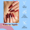 Beetles 20 Pcs Gel Nail Polish Kit-Cozy Campfire Fall Winter Orange Yellow Green Gel Nail Polish Set Colors Collection Soak Off LED Nail Lamp Base Top Coat Gel Nail Kit Christmas Thanksgiving Gifts beetles Gel Polish
