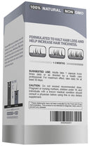 Foli-tonic DHT Blocker & Hair Loss Supplement - Hair Thinning Treatment & Promotes Healthy Thicker Hair Growth - with Saw Palmetto & Biotin for Men & Women - 60 Vegan Capsules Herbtonics