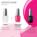 OPI Infinite Shine 2 Long-Wear Lacquer, Chicago Champagne Toast, Pink Long-Lasting Nail Polish, 0.5 fl oz OPI