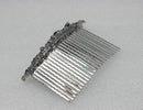 Faship Gorgeous Blue Rhinestone Crystal Floral Hair Comb Faship
