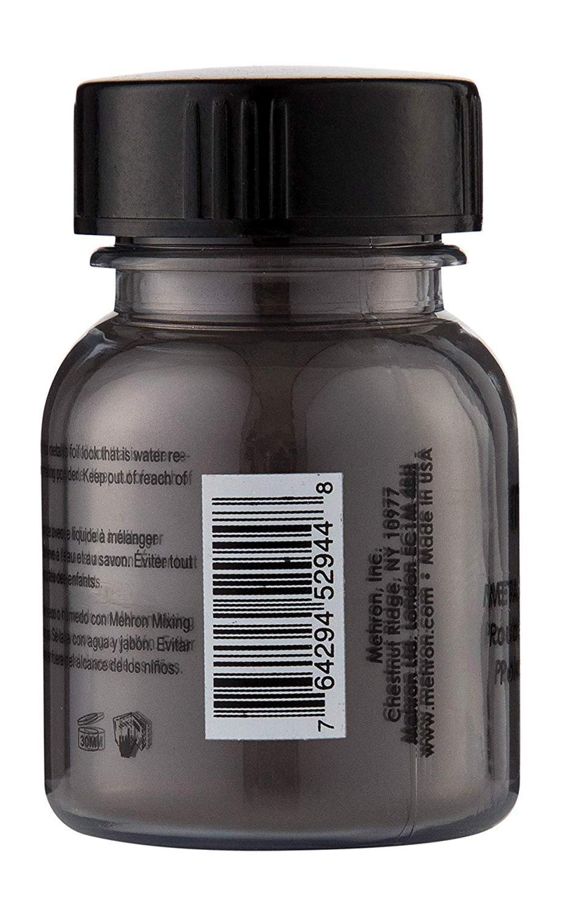 Mehron Makeup Metallic Powder (.75 oz) Bronze) Mehron