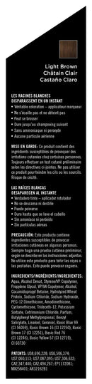 TouchBack PRO Gray Root Touch Up Marker Applicator - Real Hair Color Light Brown TouchBack