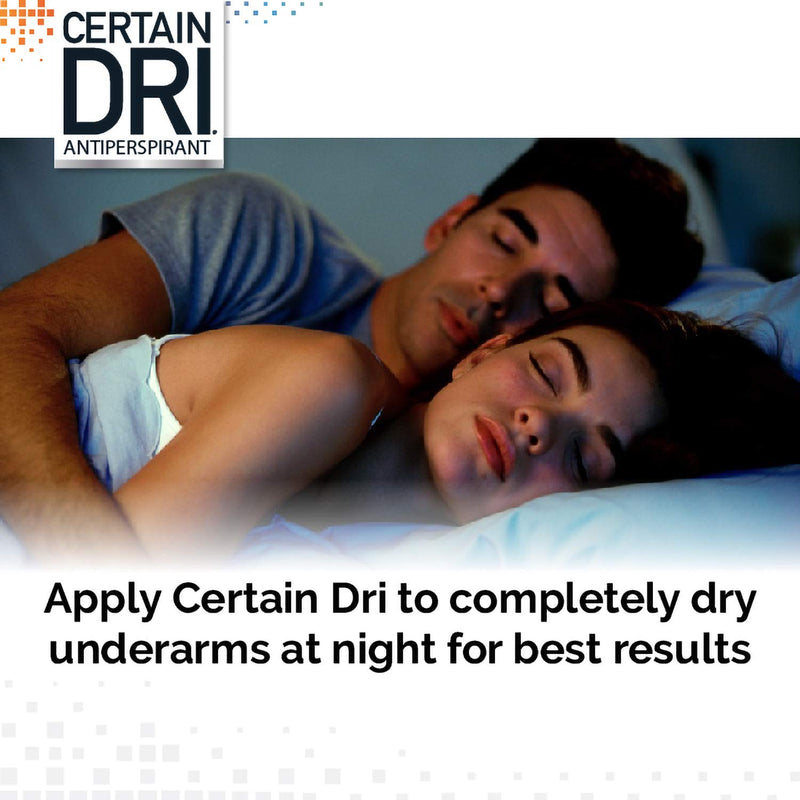 Certain Dri Prescription Strength Clinical Antiperspirant, 72 Hour Protection from Excessive Sweating, 1.2 Fl Oz (Pack of 3) Certain Dri Store
