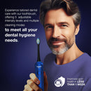 Wagner Stern VibroWave Plus Oscillation & Vibration Sonic Electric Toothbrush with 4 Brush Heads. IPX7 Waterproof. Infinity Warehouse