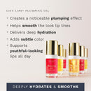 City Beauty City Lips Plumping Oil - Plump, Hydrate, Restore - Anti-Aging Lip Treatment - Plumping Lip Oil with Hyaluronic Acid & Plant Extracts Infinity Warehouse