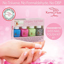 Karma Kids Nail Polish Box Set No. 1 Natural Safe Nail Polish for Little Girls - Non-Toxic, Vegan, and Cruelty Free – Quick Dry Kids Friendly karma organic