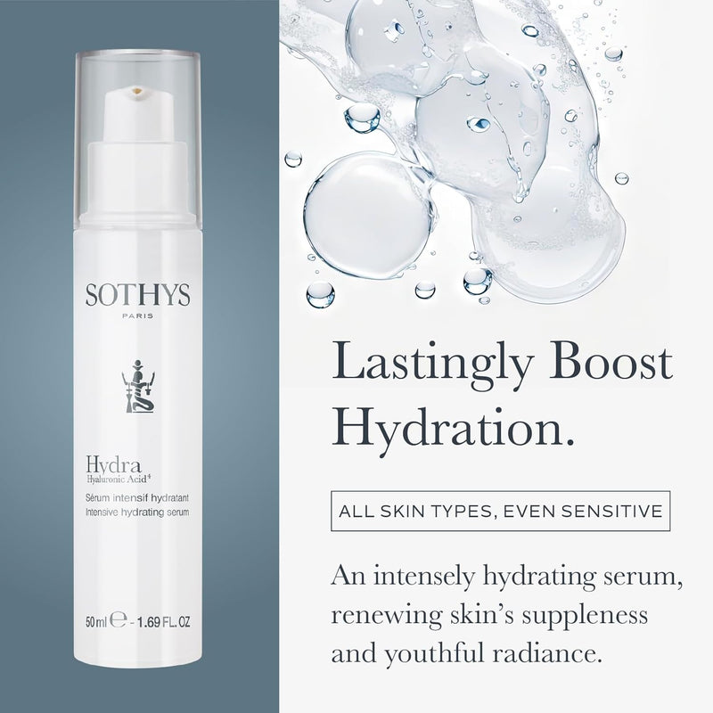 SOTHYS Hydrating Intensive Serum | Hyaluronic Acid Serum for Intense Moisturizing and Anti-Aging Barrier | For All Skin Types Infinity Warehouse