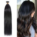 18 Inches I Tip Remy Human Hair Extensions 100 Strands/Pack Pre Bonded Keratin Stick In Hair Extensions Cold Fusion Hair Piece Long Straight For Women