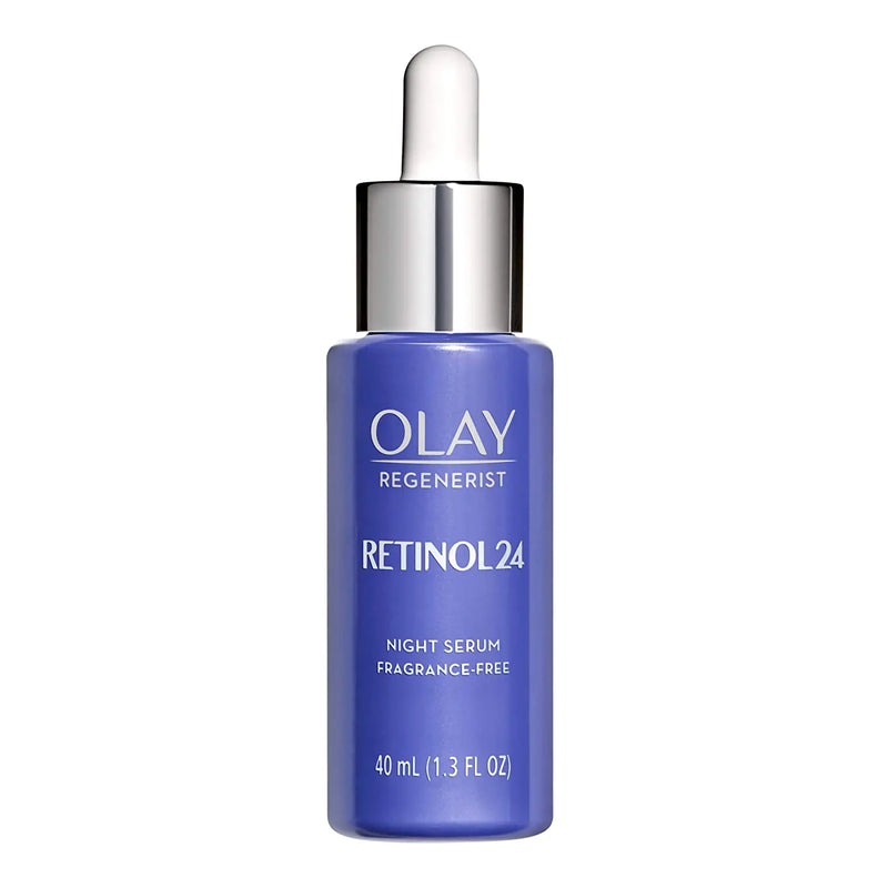Olay Regenerist Retinol Face Serum, Retinol 24 Night Face Serum, 1.3oz + Whip Face Moisturizer Travel/Trial Gift Set Olay Store