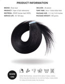 ROSEBUD Tape in Hair Extensions REMY Human Hair, Secure Skin Weft Hair Extensions Seamless 50g/Pack 20Pcs 16 Inch Rose bud