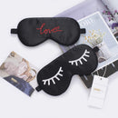ZIMASILK 100% Natural Silk Sleep Mask Blindfold,Adjustable Super-Smooth Soft Eye Mask for Sleep with Bag(Eyelashes) ZIMASILK Store