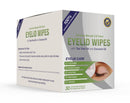 Premium Eyelid Wipes With Tea Tree and Coconut Oil - Cleansing Eye Wipes for People Itchy Eyes - Box Of 30 Natural Eye Wipes Visual Advantage