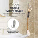 Lotion Applicator for Your Back | 17" Long Handle for Easy Reach Self Application | Perfect for Tanning, Skin Cream Or Any Form of Lotions On Back Yoove
