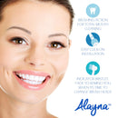 Replacement Brush Heads Compatible with OralB Braun- Best Double Clean, Pack of 4 Electric Toothbrush Replacement Heads- for Oral B Pro, 1000, 8000, 9000, Sonic, Adults, Kids, Vitality, Dual Plus! Alayna (TM)