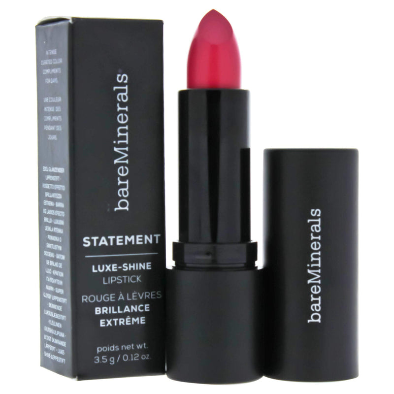 bareMinerals Statement Luxe-Shine Lipstick, Rebound, 0.12 Ounce bareMinerals