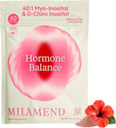 milamend Hormone Balance for Women 40:1 Myo-Inositol D-Chiro Inositol Supplement + CoQ10, ALA, & Amino Acids – Fertility, Ovarian & Cycle Support – Mixed Berry Powder – 28 Count Sticks Infinity Warehouse