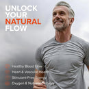 Peak Flow 10-in-1 Nitric Oxide Supplement for Men & Women - L Citrulline, L Arginine & CoQ10 - Healthy Circulation, Heart Health & Stimulant-Free Energy - 90 Capsules Infinity Warehouse