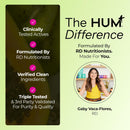 HUM Flatter Me Fiber Supplement for Women & Men, Prebiotics & Digestive Enzymes to Support Weight & Bloating, Digestive & Gut Health, Fiber Powder Drink Mix Infinity Warehouse