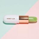 Winky Lux Matcha Lip Balm, All-Day Non-Tinted Lip Balm Stick, Hydrating All-Natural Green Tea Extract, 0.14 Oz, Clear Winky Lux