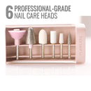 Finishing Touch Flawless Salon Nails Kit, Electronic Nail File and Full Manicure and Pedicure Tool Finishing Touch