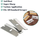 Bates- Single Edge Razor Blade, 50 pc, Razor Blades Scraper, Razor Blades Single Edge, Scraper Blades, Flat Razor Blade, One Edge Razor Blade, Single Sided Razor Blade, Single Edge Blades, Razor blade Bates Choice