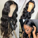 UNice Hair Body Wave Lace Front Human Hair Wigs, Unprocessed Brazilian Virgin Human Hair 13X4 Lace Frontal Wig Pre Plucked with Baby Hair 150% Density (20 Inch) UNICE Store