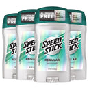 Speed Stick Deodorant for Men, Regular 3 Ounce, Pack Of 4 Speed Stick