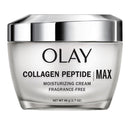 Olay Collagen Peptide MAX Face Moisturizer, Firm - Plump - Hydrate, Fragrance Free Cream with Vitamin B3, 1.7 oz - Infinity Warehouse