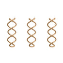 Goody Hair Spin Pin, - Mini Corkscrew Hair Pins for Fast Bun Provides All-Day Hold - Easy and Quick To Use - Pain-Free Hair Accessories for Women, Men, Boys, and Girls, 3 Count (Pack of 1) GOODY