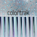 Colortrak 3 Pack Colours Tint Brushes, Multicolor Glitter Brush Trio, Colorful Blend of Soft Feathered Bristles, Cosmic Multicolor Glitter Handle, 3 Brushes Per Pack, 3.5 x 11 inch Pack Colortrak