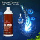 Botanic Hearth Keratin Anti Frizz Hair Serum for Frizzy and  Damaged Hair, Infused with Keratin Protein & Olive Oil, Strengthens & Protects, All Hair Types - Smooth & Silky feel, Men & Women - 8 fl oz Botanic Hearth Store