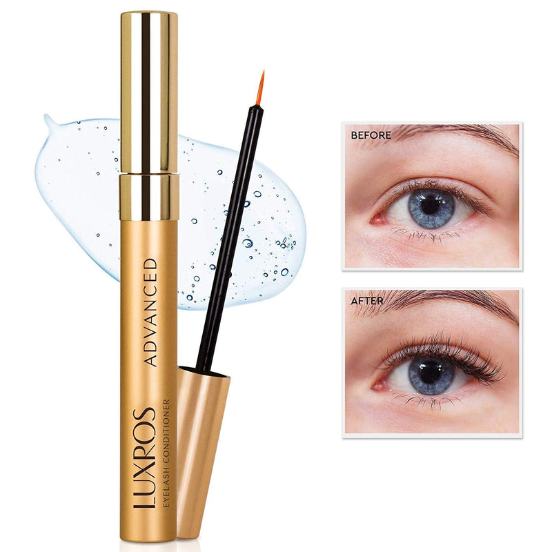 Eyelash & Eyebrow Serum - Eyelash Growth Serum to Grow Lashes - Eyelash Enhancer - Eyebrow Serum Rapid Growth - Thicker, Stronger, Healthier Lashes & Brows 5ml LUXROS