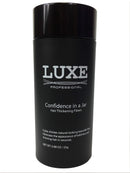 LUXE Hair Thickening Fibers - CONFIDENCE IN A JAR – 2 Months+ Supply! – Hypoallergenic, Dermatologist Tested – Multiple Colors Available (Black) LUXE Professional