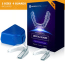 Neomen Mouth Guard - 2 Sizes, Pack of 4 - New Upgraded Anti Grinding Dental Night Guard, Stops Bruxism, Tmj & Eliminates Teeth Clenching, 100% Satisfaction NEOMEN