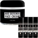 RUGGED & DAPPER Men's Face Cream and Organic Lip Balm Hydration Bundle RUGGED & DAPPER Store