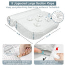 Bath Pillow Bathtub Pillow - Bath Pillows for Tub with Neck, Head, Shoulder and Back Support - 4D Air Mesh Spa Pillow for Bath - Extra Thick, Soft and Quick Dry OMYSTYLE Store