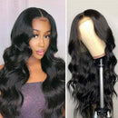 ANNELBEL Hair 13x4 Lace Front Human Hair Wigs Body Wave Wigs Brazilian Virgin Human Hair 150% Density Lace Wigs Pre Plucked with Baby Hair for Black Woman Natural Color (26 Inch, Lace Wigs) ANNELBEL