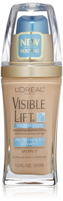 L'Oreal Paris Visible Lift Serum Absolute Foundation, Natural Beige, 1 Ounce Infinity Warehouse