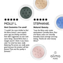Alima Pure Loose Mineral Eyeshadow - Long-lasting Creamy Matte, Neutral or Glitter Eyeshadow Powder - Satin Matte/ Pearluster/ Luminous Shimmer | Bramble Alima Pure