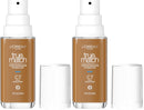 L'Oreal Paris True Match Super-Blendable Foundation, Medium Coverage Liquid Foundation Makeup, C4, Light Medium, 1 Fl Oz | C4, Light Medium, 1 Fl Oz Infinity Warehouse