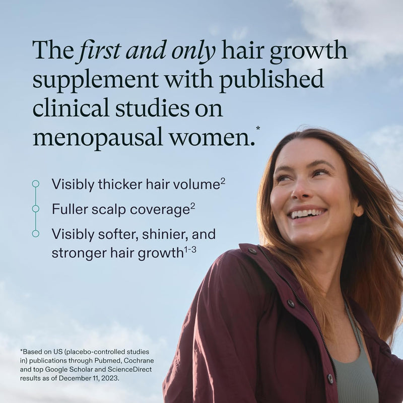 Nutrafol Women's Balance Hair Growth Supplements, Ages 45 and Up, Clinically Proven for Visibly Thicker Hair and Scalp Coverage, Dermatologist Recommended - 1 Month Supply Infinity Warehouse