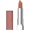 Maybelline Color Sensational Lipstick, Lip Makeup, Matte Finish, Hydrating Lipstick, Nude, Pink, Red, Plum Lip Color, Raw Chocolate, 0.15 oz; (Packaging May Vary) Maybelline New York