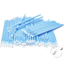 Lash Extension Supplies - Eyelash Extension Supplies - Lash Tech Supplies - 100 Glue Ring Holder | 100 Disposable Mascara Brushes Wands | 100 Micro Applicators Brush | 100 Pairs Under Eye Gel Pads DROP OF DIVINITI