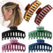 Large Hair Claw Clip for Women - 4.3″ Jumbo Hair Clips Strong Hold Hair Catch Barrette Jaw Clamp for Thick/Thin Hair Tortoise Barrettes Celluloid Big Fashion Hair Styling Accessories Girls (6 Packs) SUNCHARM