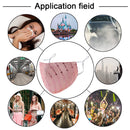 Sparkly Mesh Face Mask Reusable Face Bandanas Decorative Halloween Nightclub Costume Party Masks for Women (#Black + #Dark Pink + #Blue)