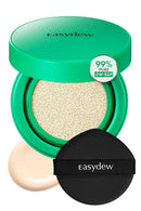 Easydew Mela B Toning Ampoule Cushion - 2-in-1 Korean Skin Care & Face Beauty Makeup - Age-Defying Full Coverage Cushion Foundation with Niacinamide & Hyaluron-Vital C 0.45 oz (