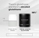 Toniiq Ultra High Strength Glutathione Capsules - 1000mg Concentrated Formula - 98%+ Highly Purified and Bioavailable - Non-GMO Fermentation - 60 Capsules Reduced Glutathione Supplement Infinity Warehouse