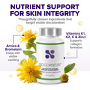 BIOCORNEUM Advanced Bruise Dietary Supplement – Internal Support for Visible Bruise Recovery – Professional-Grade Bruise Remedy with Arnica, Bromelain & Vitamins K1, K2, C & Zinc – 28 Capsules Infinity Warehouse
