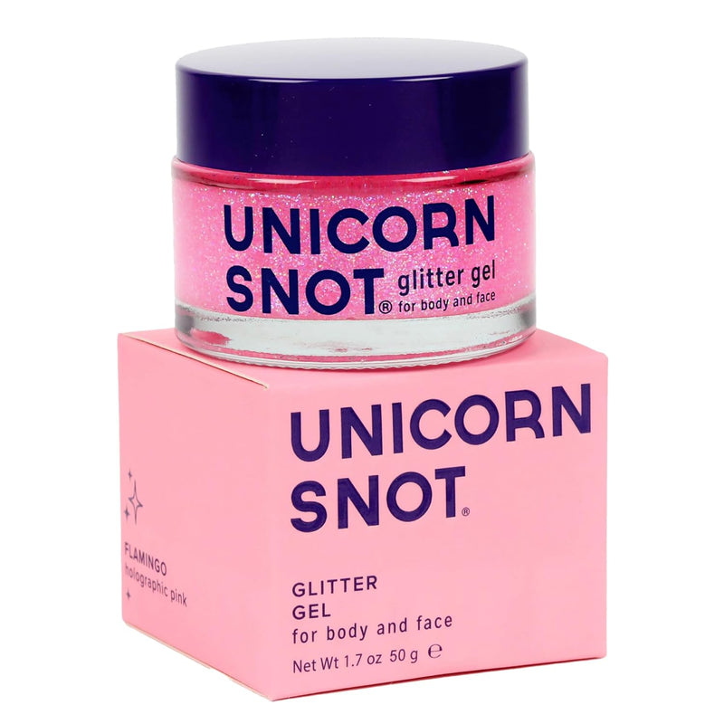 Unicorn Snot Face & Body Glitter Set - Cosmetic-Grade Holographic Gel Makeup Kit for Festivals, Raves, Cosplay - Safe for Face, Easy Application & Removal, 1.7oz (3 Pack, Disco, Sky, Ultraviolet) Infinity Warehouse